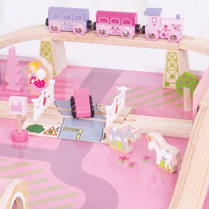 Photo 2 of Bigjigs Rail Magical Train Set and Table

