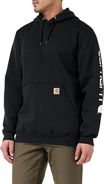 Photo 1 of Carhartt Men's Loose Fit Midweight Logo Sleeve Graphic Sweatshirt L
