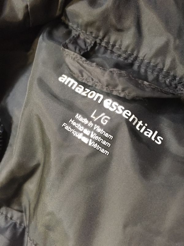 Photo 2 of Amazon Essentials Lightweight Puffer Down Jacket Size Large 