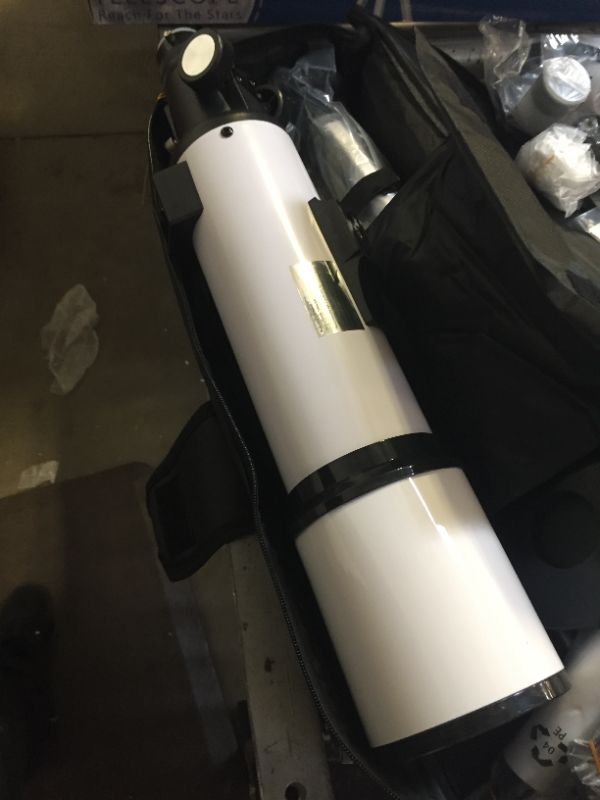 Photo 1 of ABOTEC Telescope, 80mm Aperture Telescopes for Adults Astronomy & Kids & Beginners, Portable 500mm Refracting Telescope (25X-250X) with an Adjustable Tripod, and Bag

