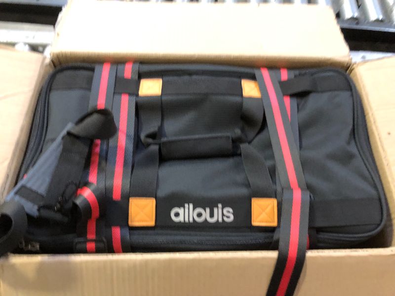 Photo 2 of Ailouis 36 Inch Expandable Extra Large (XXL) Wheeled Travel Duffel Luggage Bag (Black B)