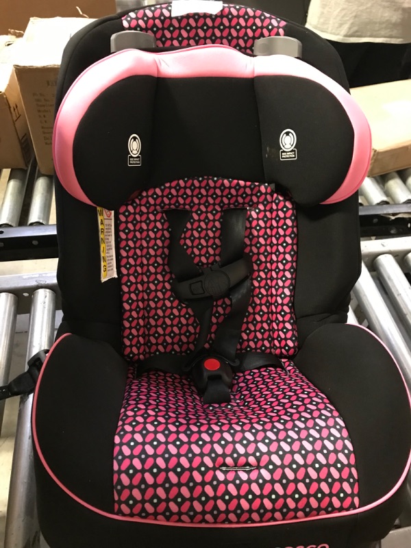 Photo 2 of Cosco Empire All-in-One Convertible Car Seat, Extended Use All-in-One Car Seat: Rear-Facing 5-40 pounds, Forward-Facing Harness 22-50 pounds, and Belt-Positioning 40-80 pounds, Spring Petals