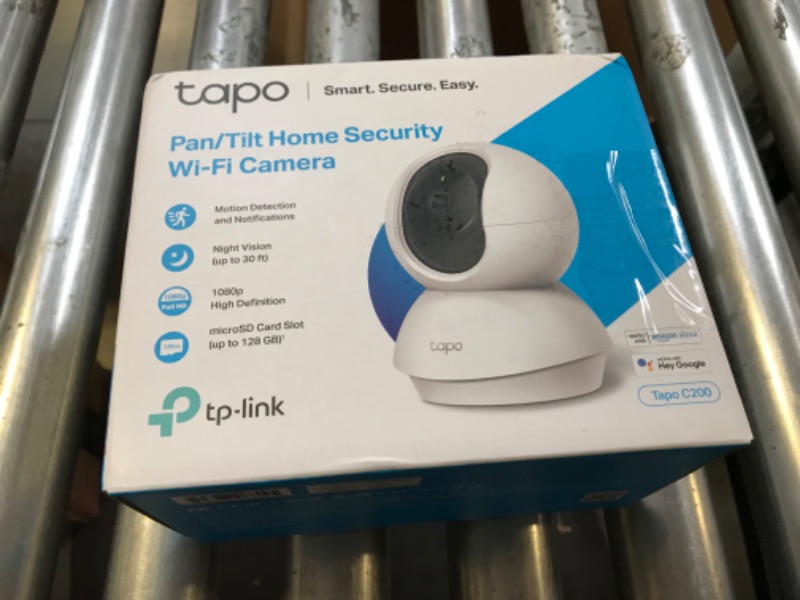 Photo 3 of TP-Link Tapo Pan/Tilt Security Camera for Baby Monitor, Pet Camera w/ Motion Detection, 1080P, 2-Way Audio, Night Vision, Cloud & SD Card Storage, Works with Alexa & Google Home (C200)