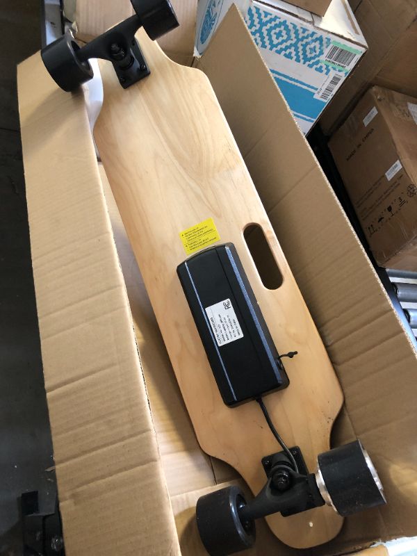Photo 1 of 36" Electric Skateboard ---- BATTERY DOES NOT CHARGE // SELL FOR PARTS 