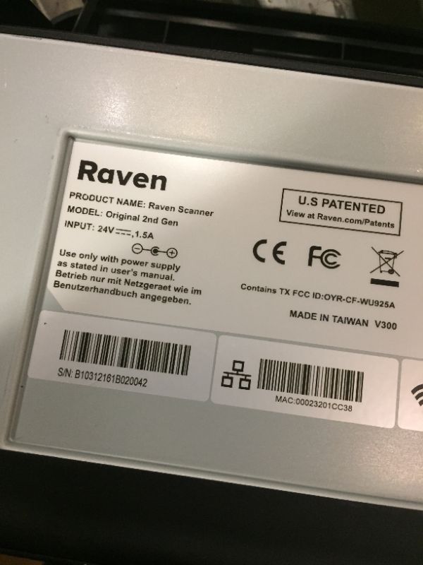 Photo 6 of Raven Original Document Scanner - Huge Touchscreen, Color Duplex Feeder (ADF), Wireless Scanning to Cloud, WiFi, Ethernet, USB, Home or Office Desktop (2nd Gen) (Renewed) Black