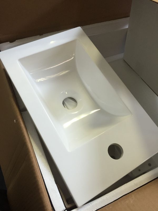 Photo 6 of AHB 16" Bathroom Vanity W/Sink Combo for Small Space