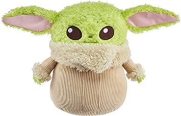 Photo 1 of Star Wars Grogu Soft ‘N Fuzzy Plush, Push Hand & It Makes Noises, Fan Favorite Character, Collectible Gift for Fans, Collectors & Kids 3 Years & Up [Amazon Exclusive]

