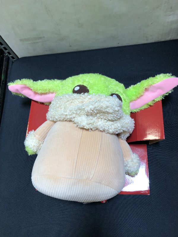 Photo 2 of Star Wars Grogu Soft ‘N Fuzzy Plush, Push Hand & It Makes Noises, Fan Favorite Character, Collectible Gift for Fans, Collectors & Kids 3 Years & Up [Amazon Exclusive]
