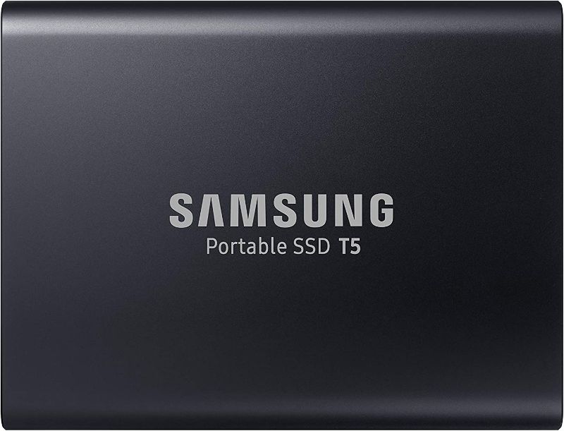 Photo 1 of SAMSUNG T5 Portable SSD 2TB - Up to 540MB/s - USB 3.1 External Solid State Drive, Black (MU-PA2T0B/AM)
