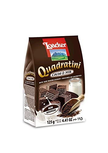 Photo 1 of A. loacker EE. UU. loaker Quadratini Chocolate Oblea Cookies, 4,41 oz exp- May 5/2023