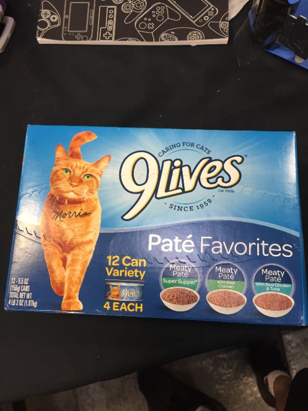 Photo 2 of 9Lives Variety Pack Favorites Wet Cat Food, 5.5 Ounce Cans BEST BY JUNE 2023
