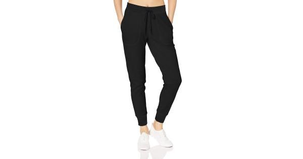 Photo 1 of Essentials Women's Studio Terry Jogger, Black, XL - X-Large
