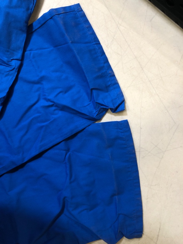 Photo 4 of Dickies EDS Signature Women Scrubs Pant Natural Rise Tapered Leg Pull-on 86106 Large Tall Royal - LV - DAMAGES SHOWN IN PICTURES