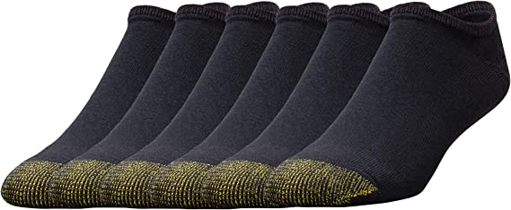 Photo 1 of Gold Toe Men's 656f Cotton No Show Athletic Socks, 6 pack