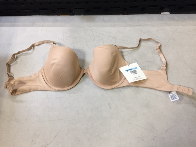 Photo 2 of Calvin Klein Women’s Constant Convertible Strap Lightly Lined Demi Bra 34C Bare