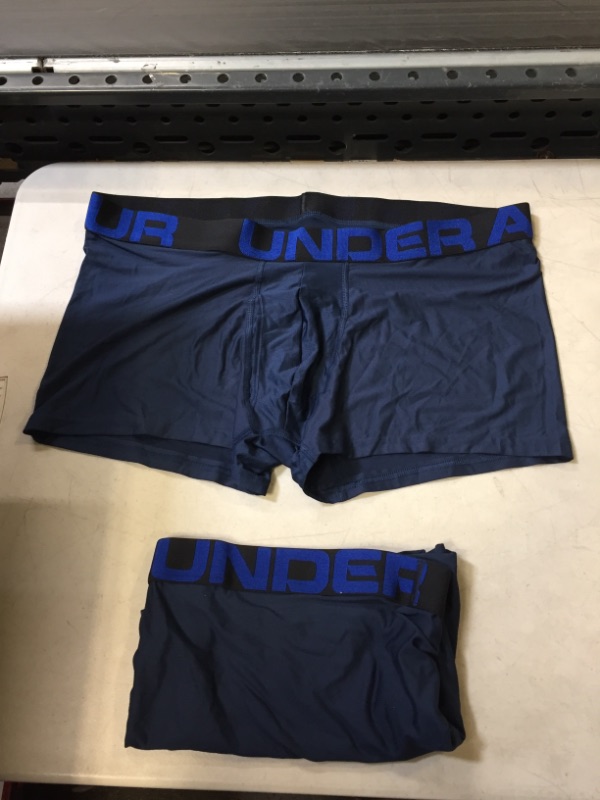 Photo 1 of 2CT - UNDER ARMOR - MENS BOXERS - 2XL - BLUE