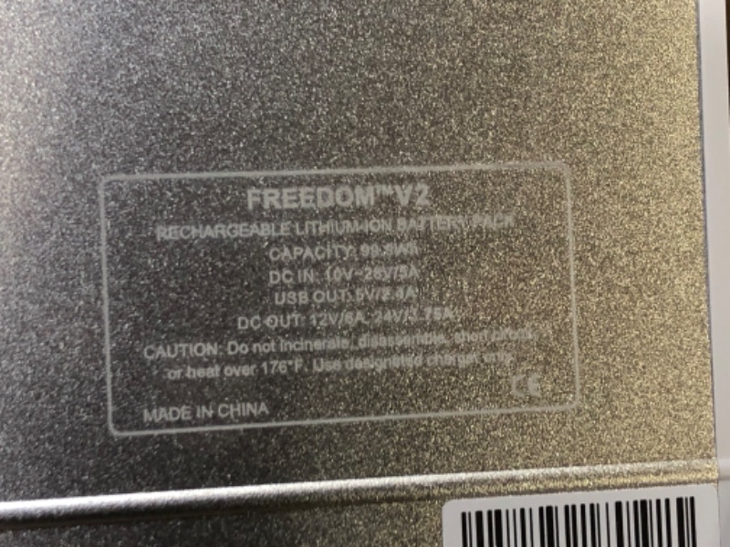 Photo 3 of freedom CPAP Battery Backup Power Supply / PRODUCT IS FACTORY SEALED 
