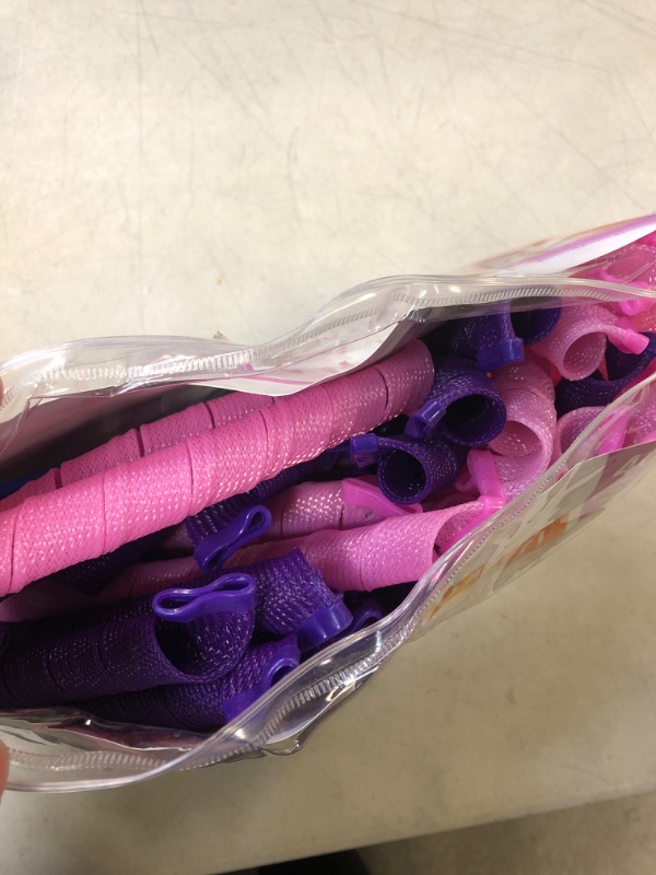Photo 1 of 40 PCS Magic Hair Curlers Curls Styling Kit, DIY No Heat Hair Curlers for Extra Long Hair up to 18" (45 cm) - Organic Labs