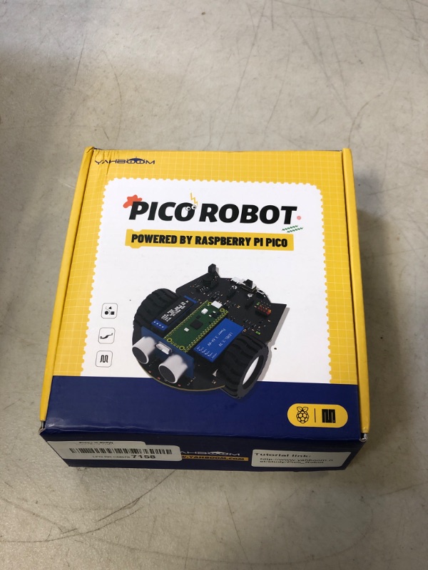 Photo 3 of Yahboom Raspberry Pi Pico Robot for Kids Adults Coding Electronics Programmable Robotic DIY Toys MicroPython APP Control Gift 12+?Raspberry Pi Pico Include?