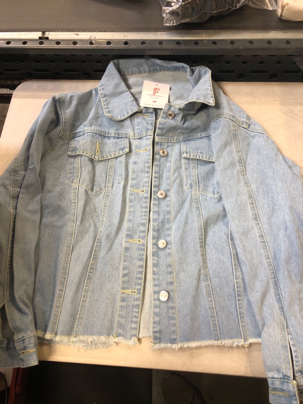 Photo 1 of FINDTHY - LIGHT WASH JEANS JACKET - MEDIUM