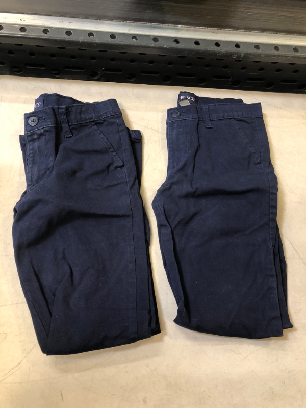 Photo 1 of 2CT - CHILDRENS PLACE - KIDS PANTS - 10 - NAVY BLUE 