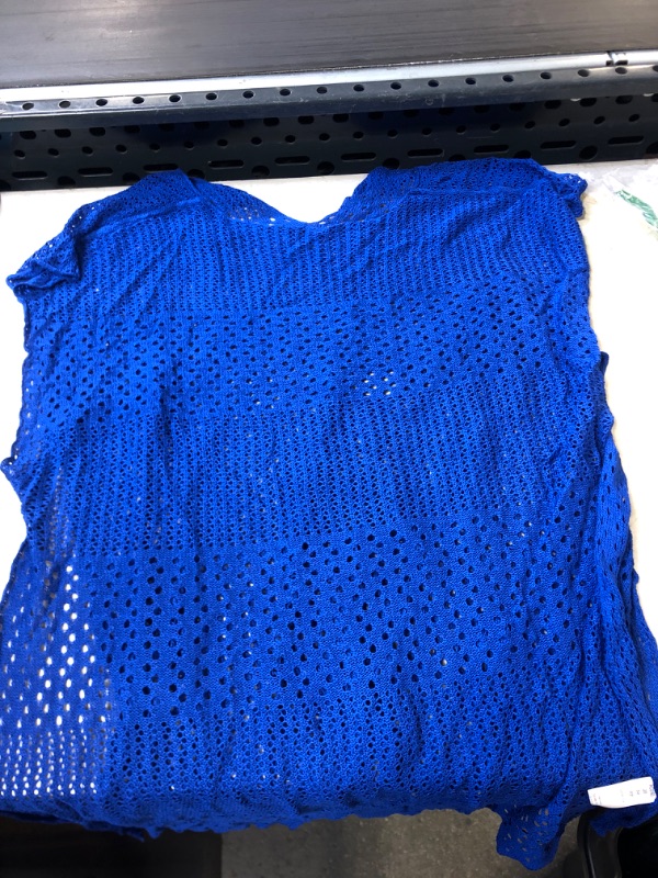 Photo 1 of BLUE COVER UP - LRG