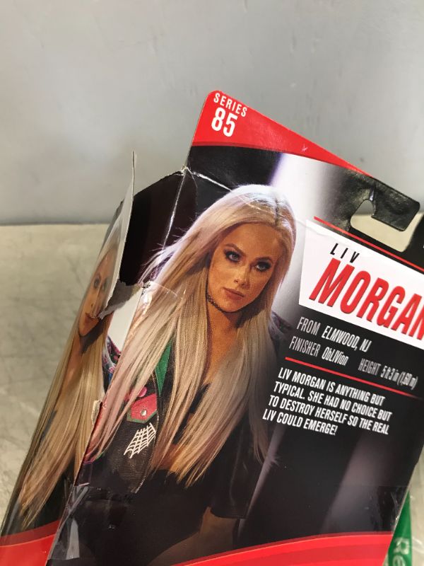 Photo 1 of Liv Morgan - WWE Elite 85 Series (BOX SLIGHTLY RIPPED) 
