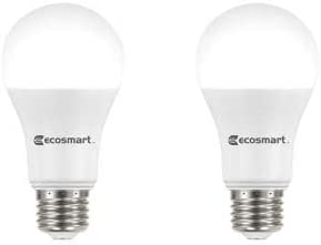 Photo 1 of EcoSmart 75-Watt Equivalent A19 Dimmable Energy Star LED Light Bulb Daylight 4 PACK [ BOXES OPENED BUT NOT USED UNABLE TO TEST FOR PROPER FUNCTION ] 
