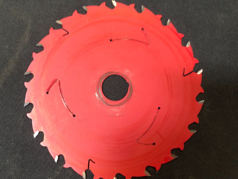 Photo 3 of 5-3/8 in x 18-Tooth Fast Framing Circular Saw Blade with Bushings
