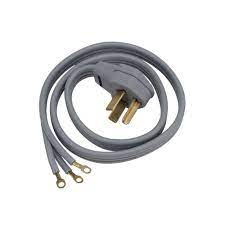 Photo 1 of 6 Ft. 3-Prong 30 Amp Dryer Cord
