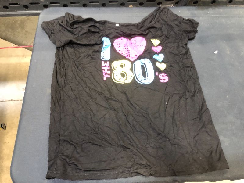 Photo 1 of women's 80's shirt black S 