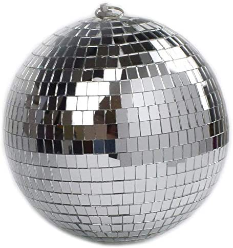 Photo 1 of 8" Mirror Disco Ball Great for a Party or Dj Light Effect Christmas NEW 