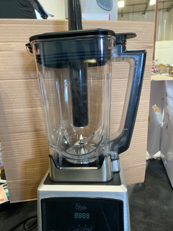 Photo 2 of Monoprice Pro High Powered Blender With 6 Stainless Steel Blades, 2 Liter Capacity, 1450 Watts, 25000 rpm Motor, BPA Free And Dishwasher Safe From Strata Home Collection NEW 