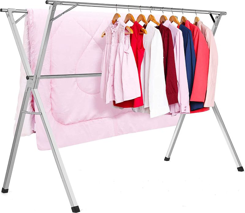 Photo 1 of Foldable X-Type Clothing Airer