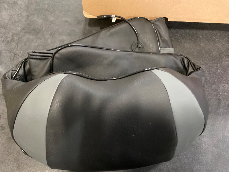 Photo 3 of (Refurbished) Naipo Back Neck and Shoulder Massager Shiatsu with Heat and 3D Deep Tissue Kneading Cordless and Rechargeable
