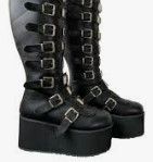 Photo 1 of High Boots Chunky Women Platform (UNKLOWN Size. Approx 8-9.5)NEW 