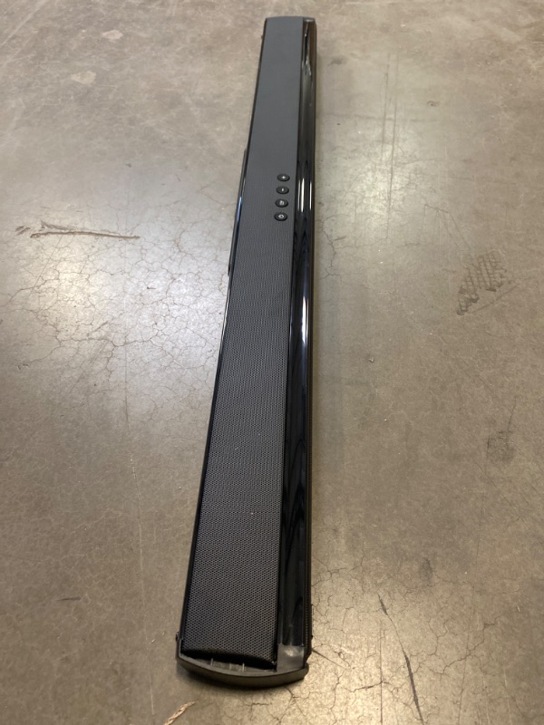 Photo 2 of Monoprice SB-200 Premium Slim Soundbar - Black with HDMI ARC, Bluetooth, Optical, and Coax Inputs
