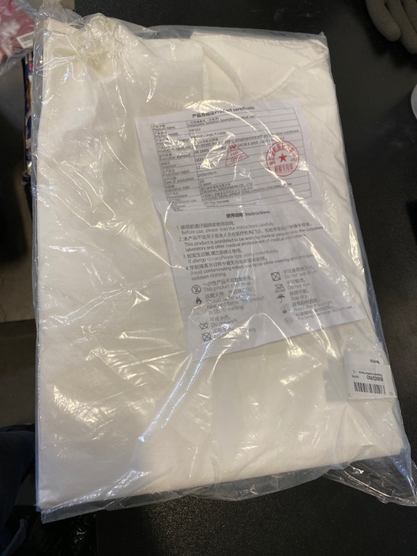 Photo 1 of Disposable Isolation Gowns - XL NEW 