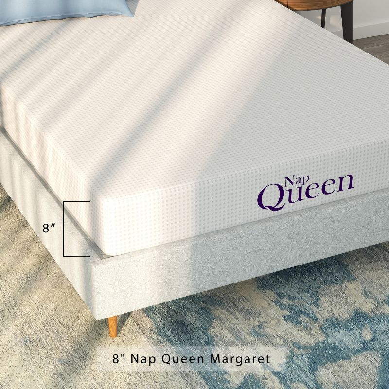 Photo 1 of NapQueen 10" Bamboo Charcoal Memory Foam Mattress NEW 
