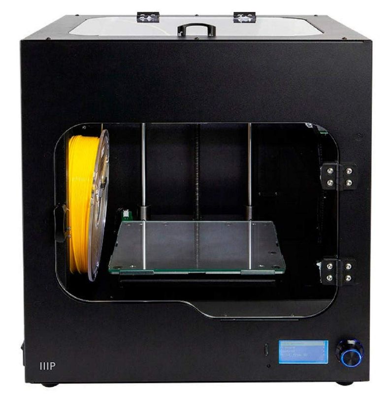 Photo 1 of Monoprice Maker Ultimate 2 3D Printer - with (200 x 150 x 150 mm) Heated and Removable Glass Built Plate, Auto Bed Leveling, Internal Lighting & Built-in Filament Detector

