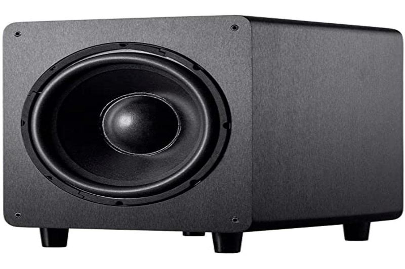 Photo 1 of Monoprice SW-15 600 Watt RMS 800 Watt Peak Powered Subwoofer - 15in, Ported Design, Variable Phase Control, Variable Low Pass Filter, for Home Theater