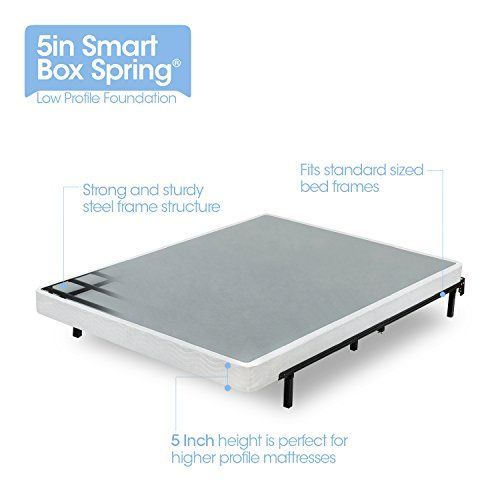 Photo 1 of Zinus Queen 5 Inch Metal Smart BoxSpring NEW