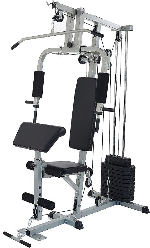 Photo 1 of BalanceFrom Home Gym System Workout Station with 380LB of Resistance, 125LB - 145LB Weight Stack NEW 