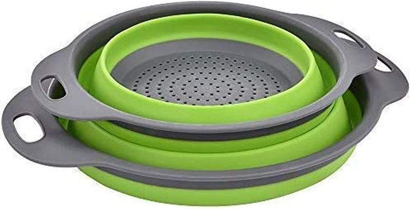 Photo 1 of Green Collapsible Colander 2 Sets NEW