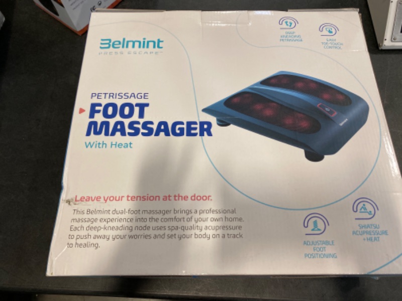 Photo 3 of Belmint Deep-Kneading Shiatsu Foot Massager