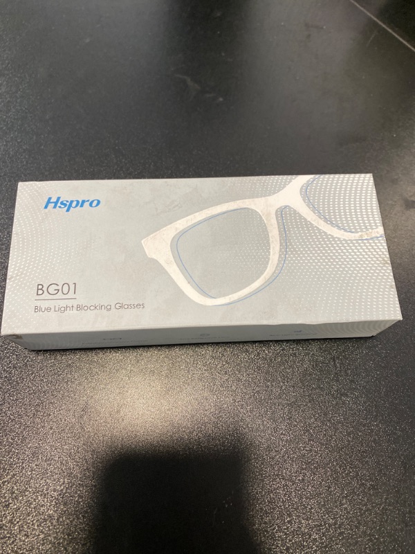 Photo 3 of 2 Pack HSPRO Blue Light Blocking Glasses Women/Men, Square Eyeglasses Frame Filter Anti Eyestrain & UV Glare, Computer Reading/Gaming/TV/Phones Glasses (Size 53) NEW 
