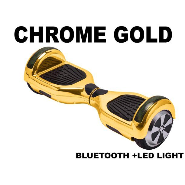 Photo 1 of New  HoverboardCertified Smart Self Balancing Electric Scooter - Chrome Gold