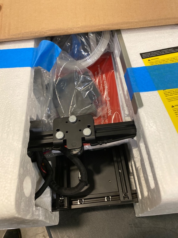 Photo 2 of Monoprice MP10 Mini 3D Printer - Black with  Magnetic Heated Build Plate, Resume Printing Function, Assisted Leveling, and Touch Screen