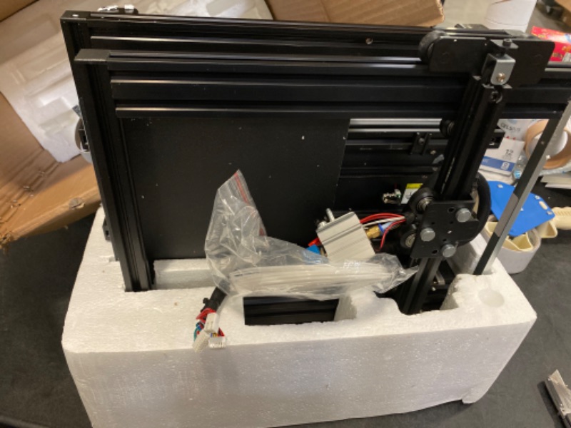 Photo 2 of Monoprice MP10 Mini 3D Printer - Black with  Magnetic Heated Build Plate, Resume Printing Function, Assisted Leveling, and Touch Screen