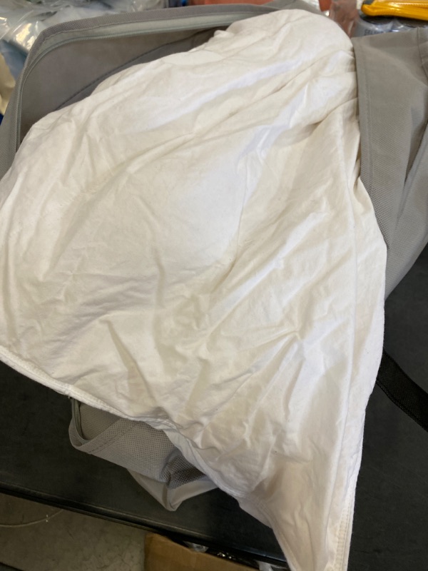 Photo 2 of Topllen Down Comforter King Size,All Season Duvet Insert, Noiseless and Ultra Soft Fabric, All Season Lightweight Down Duvet with Corner Tabs 106x90,White
